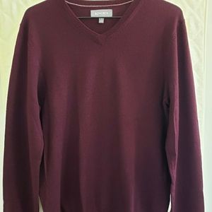 Bonobos V Neck Merino Wool Sweater